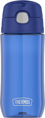 Thermos Plastic Water Bottle, 16 oz., Blue (EAGP4040BL6)