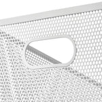 mDesign Steel Organizer, Matte White (25998)