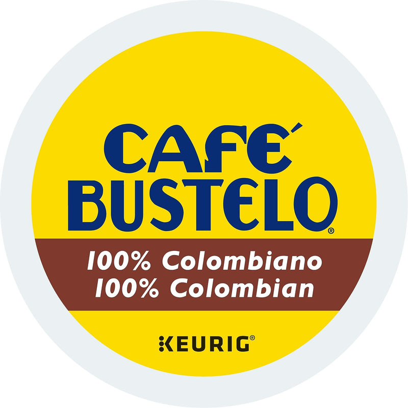 Cafe Bustelo 100% Colombian Coffee Keurig® K-Cup® Pods, Medium Roast, 96/Carton (112439)