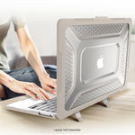 SaharaCase Raider Ultra-Duty Series 15" Laptop Case with Stand, Shock Absorbing, Desert Ash (LT00070)