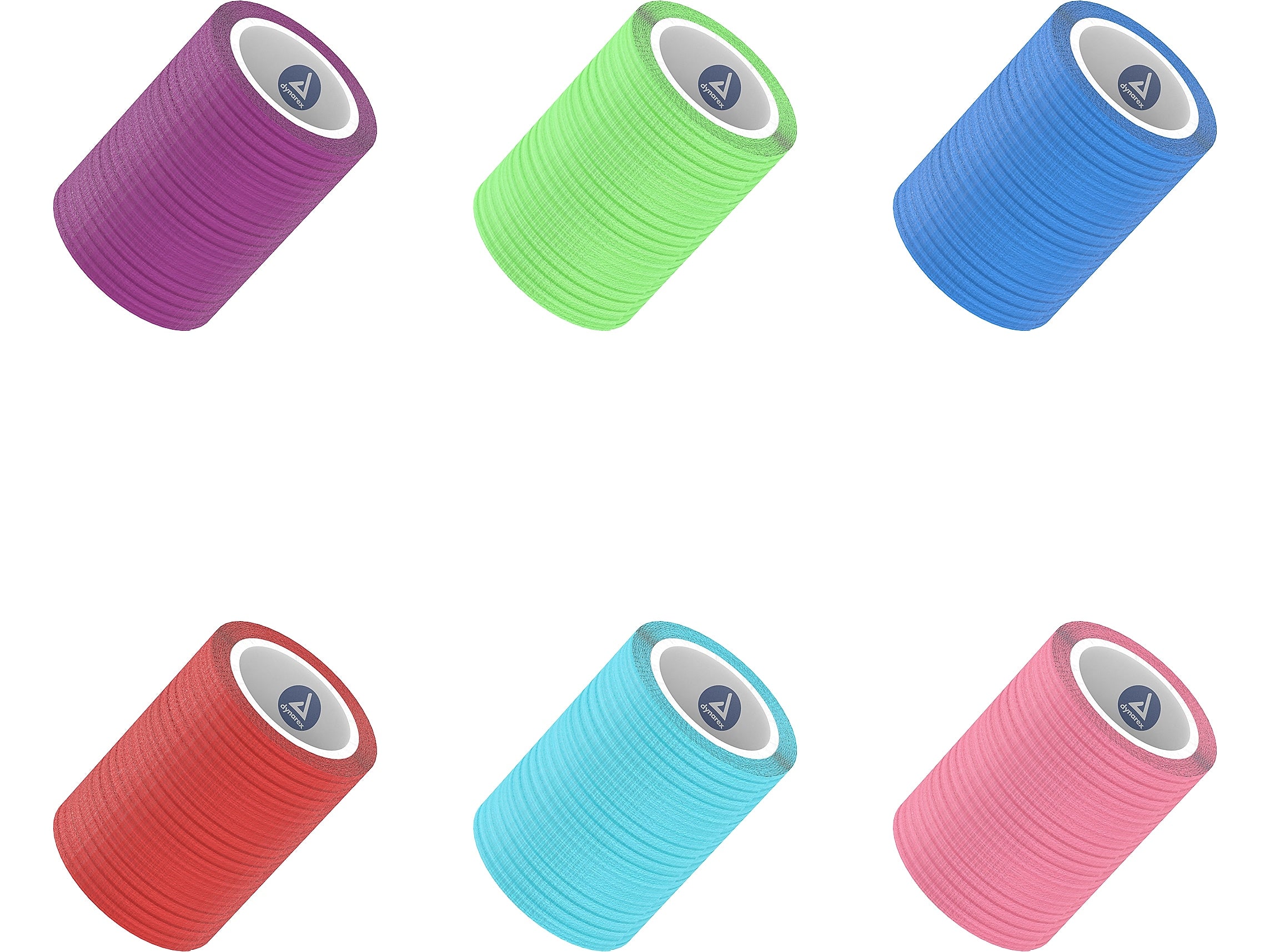 Dynarex Sensi-Wrap 2" Single-Ply Self-Adherent Bandage Rolls, 36/Carton (3182)