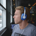 Koss Wired Noise Canceling Over-Ear Headphones, Blue (UR23I)