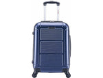 InUSA Pilot 20" Hardside Carry-On Suitcase, 4-Wheeled Spinner, TSA Checkpoint Friendly, Blue (IUPIL00S-BLU)