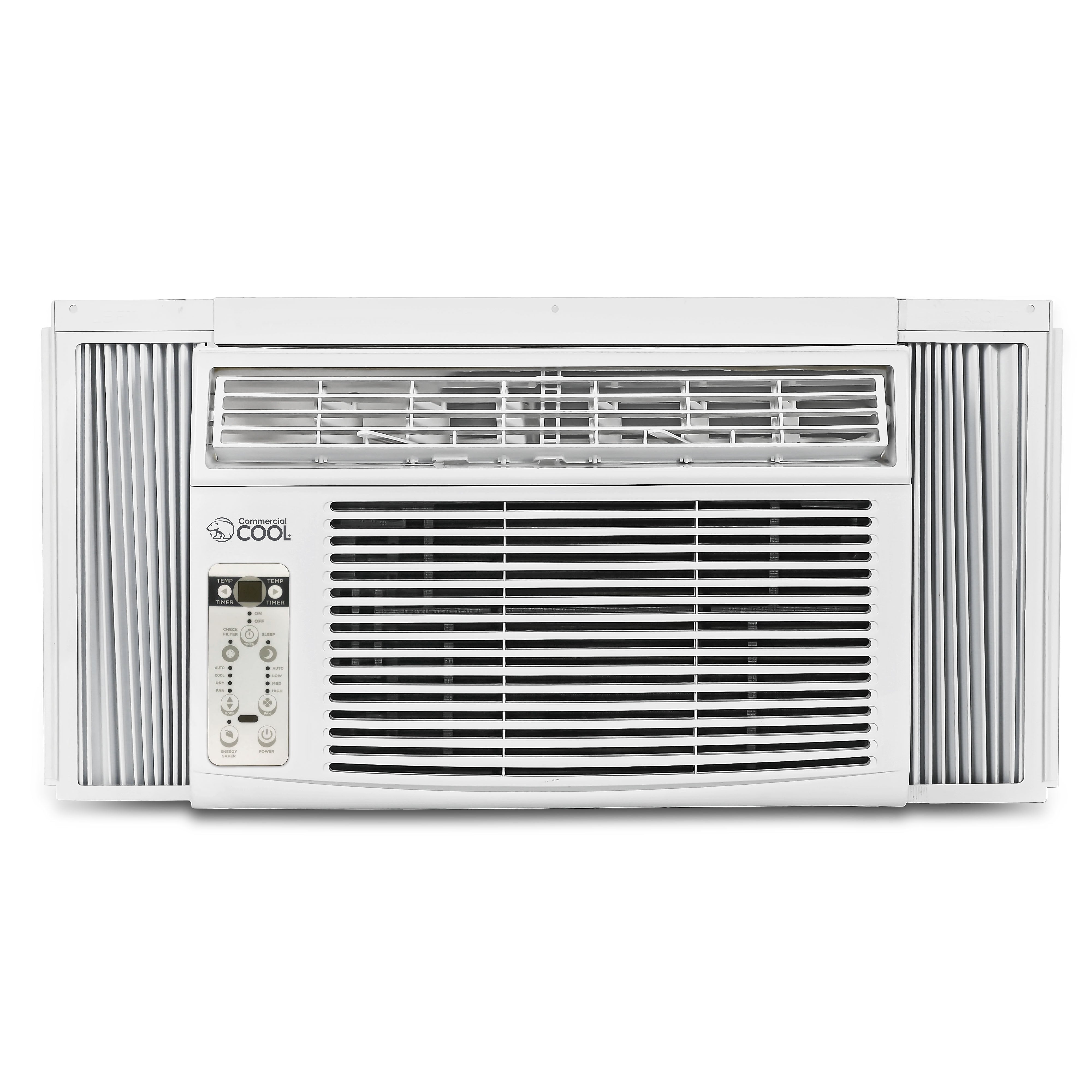 Commercial Cool 115-Volt 14,500 BTU Window Air Conditioner, with Remote, White (CWAM145W6C)