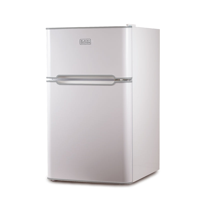 Black & Decker Adjustable Temperature Control Refrigerator w/Freezer, 3.1 Cu. Ft., White (BCRDK32W)