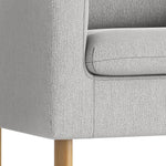 HON Parkwyn 77" Fabric Sofa, Gray (HVLVL3.GRY02)