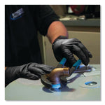 GloveWorks by AMMEX Heavy-Duty Industrial Nitrile Gloves, Powder-Free, 6 mil, X-Large, Black, 100 Gloves/Box, 10 Boxes/Carton