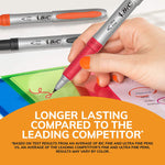 BIC Intensity Permanent Markers, Ultra Fine Tip, Black, 12/Pack (GPMU11BK)