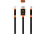j5create 5.9' USB C to USB C Power Cable, Male to Male, Black (JUCX25L18)