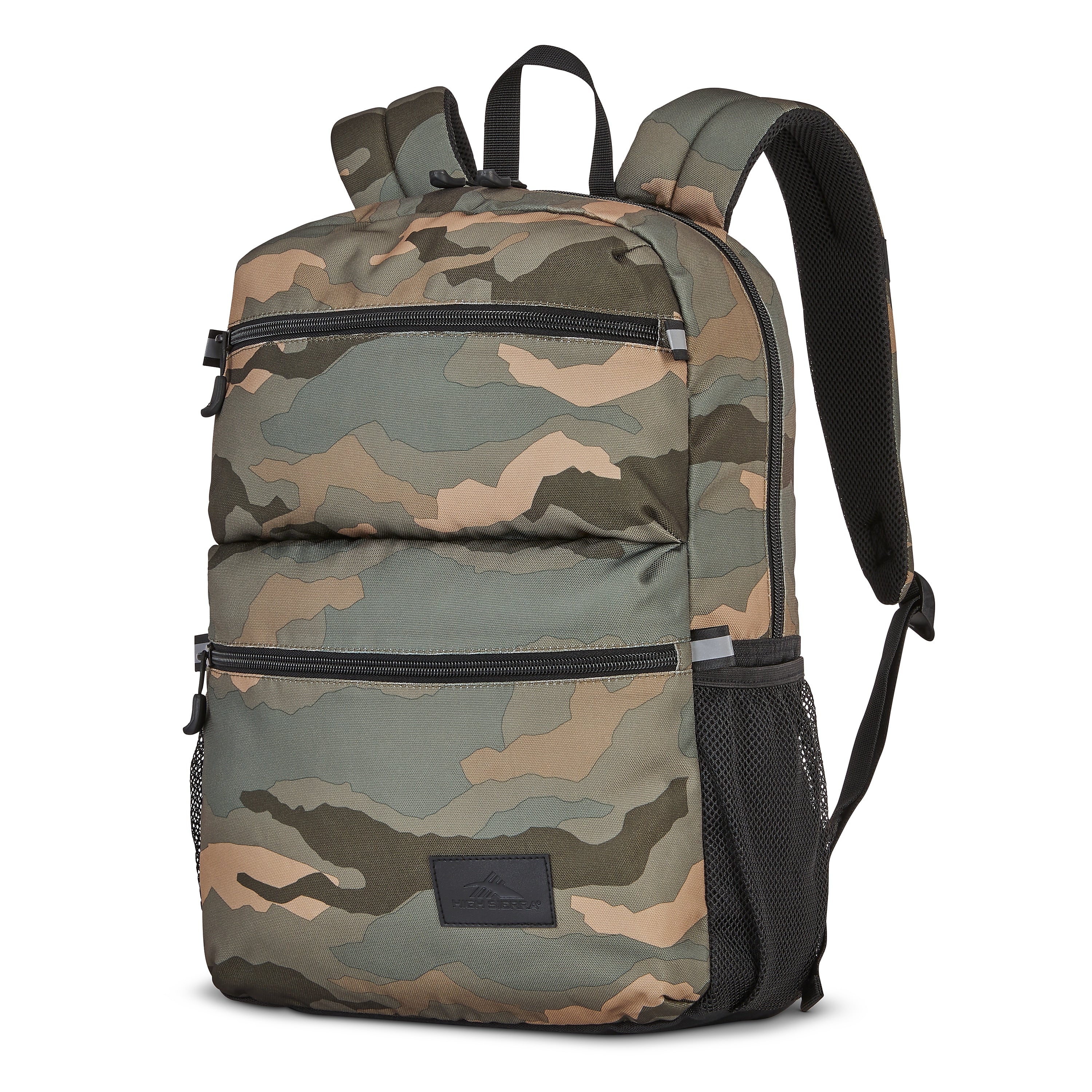 High Sierra Everclass Laptop Backpack, Medium, Natural Camo (150917-A332)