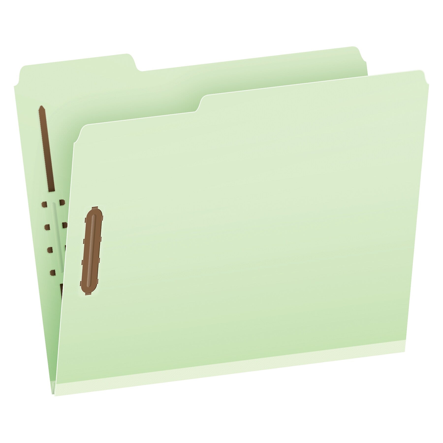 Pendaflex Reinforced Pressboard Classification Folder, 1" Expansion, Letter Size, Light Green, 25/Box (17178EE)