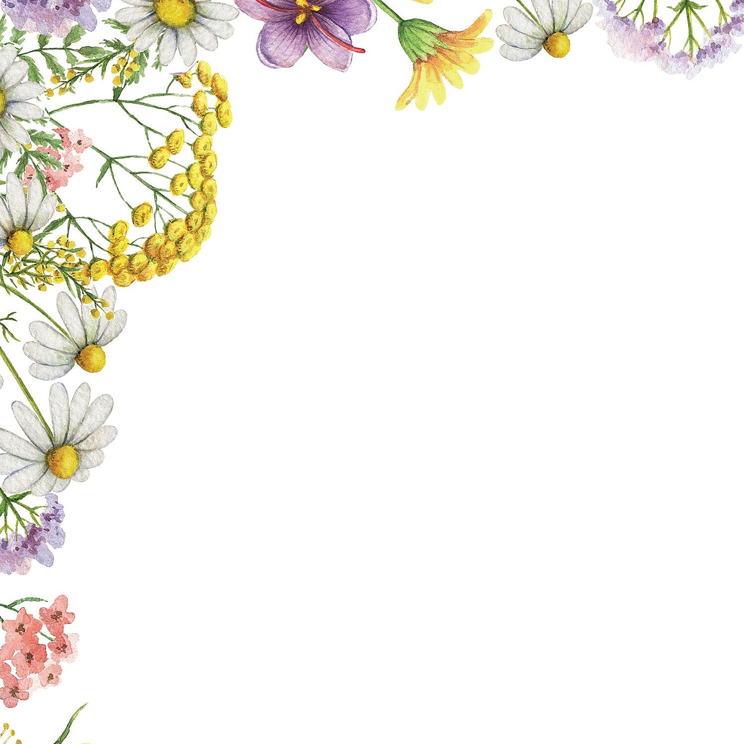 Great Papers! Flower Meadows Everyday Letterhead, Multicolor, 80/Pack (2019077)