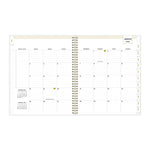 Planning Calendar DD Tile Frosted PP 8.5x11 RY26 Wkly/Mthly Safety Wirebound -