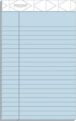 TOPS Prism Notepad, 5" x 8", Narrow Ruled, Assorted, 50 Sheets/Pad, 6 Pads/Pack (TOP63016)
