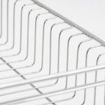 Iris Stainless Steel Dish Rack, White (586696)