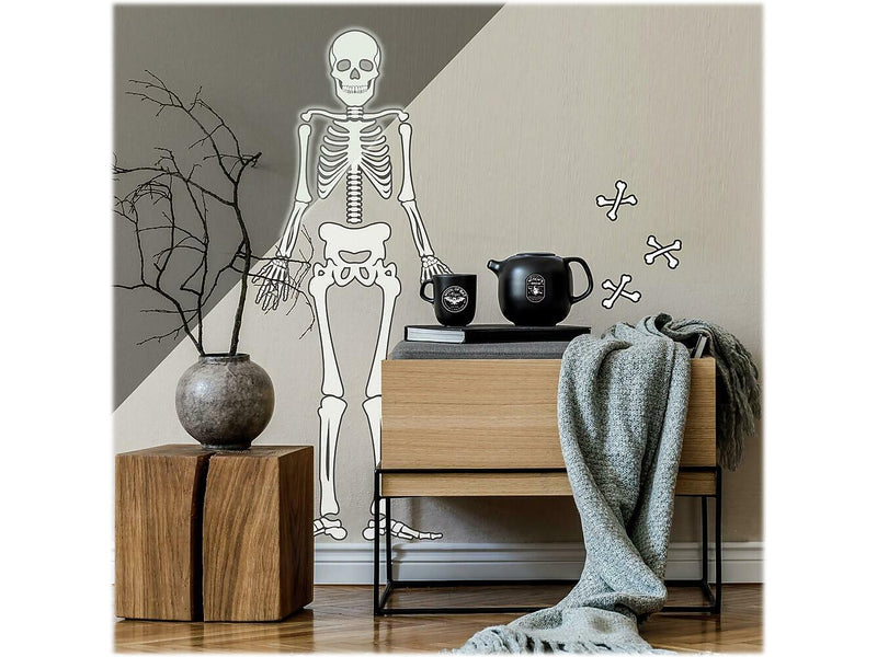 RoomMates Skeleton Contemporary Wall Decal Set, Holiday (RMK4689GM)