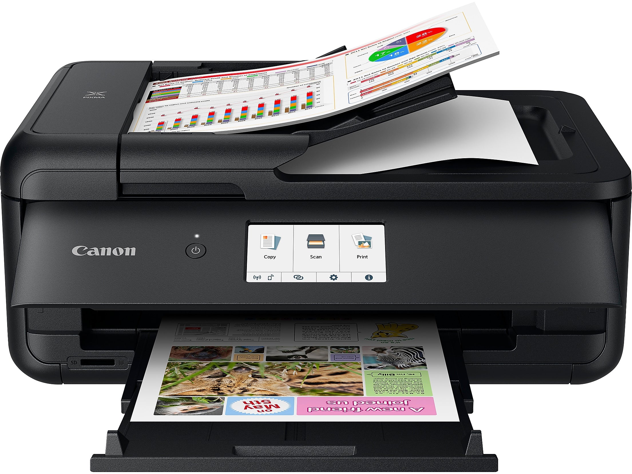 Canon PIXMA TS9520a Inkjet Printer, All-in-One, Print, Scan, Copy (2988C032)