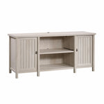 Sauder Costa 30"H Storage Credenza with 3 Shelves, Chalked Chestnut (419959)