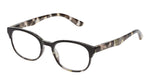 SAV VK Couture +3.00 Blue Light Reading Glasses, Black Tort (EVKB01-300-978)