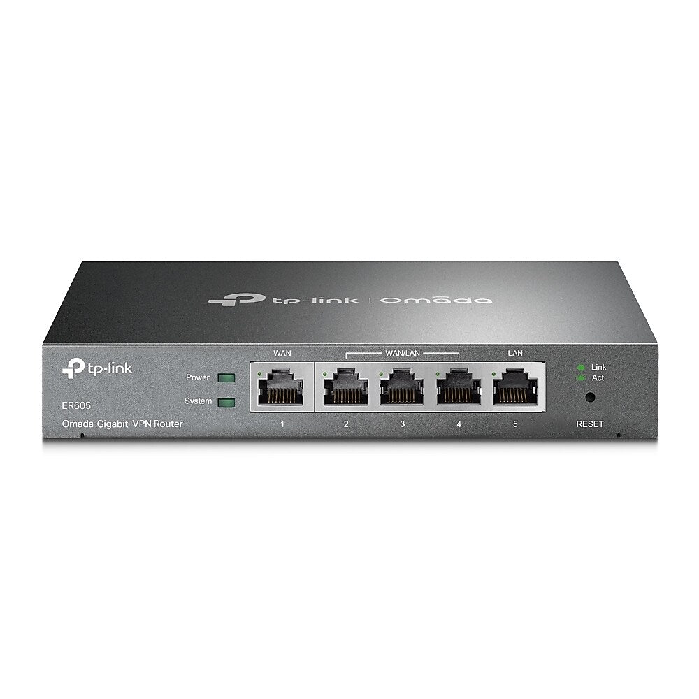 TP-Link Omada Gigabit VPN Router, Black (ER605)