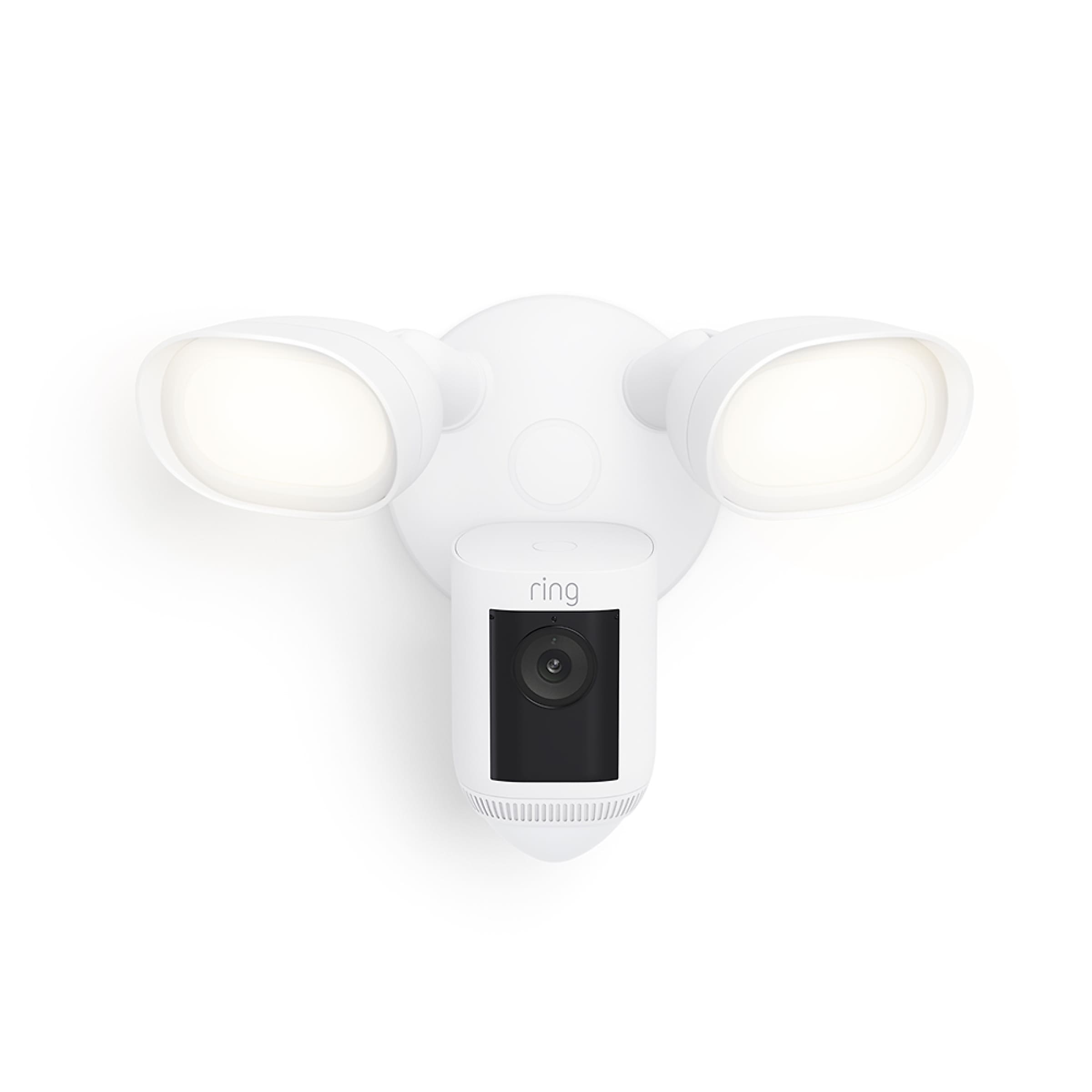 Ring Floodlight Cam Pro Outdoor Wireless Security Camera, White (B0CG6VFFVL)