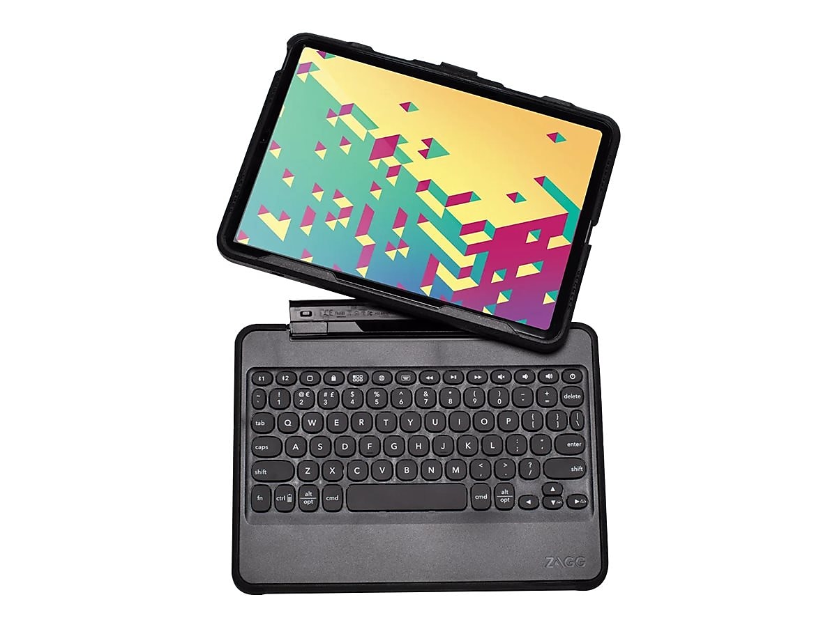 ZAGG Rugged Book Keyboard Case & Folio for 11" iPad Air/Pro, Black (103107270)