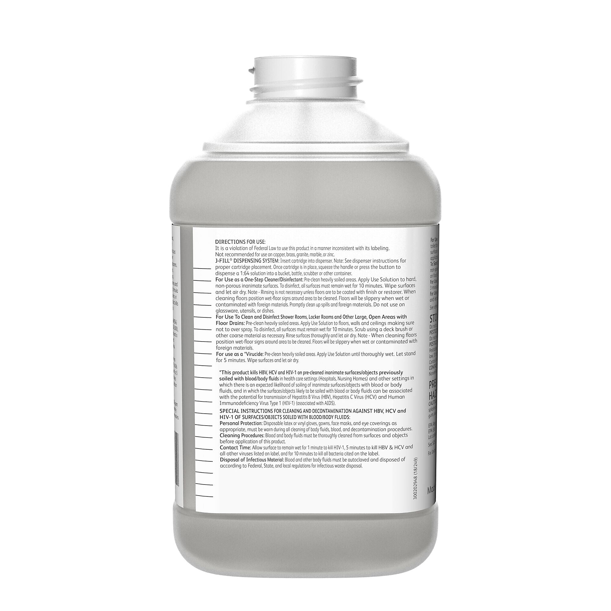Alpha-HP 35 Disinfectant for Diversey J-Fill, Citrus, 2.5 L / 2.64 U.S. Qt., 2/Carton (55492110)