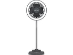 Veho UF-2 Wireless Charging Stand with Fan and LED Light, Gray (VUF-002-UF2)