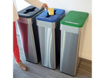 HLS Commercial Stainless Steel Trash Cans, 21-Gallon, Assorted Colors, 3/Set (HLS21UOTTRIO)