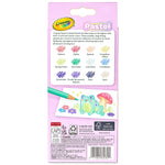 Crayola Pastel Kid's Colored Pencils, Multicolored, 12/Pack (BIN682030)