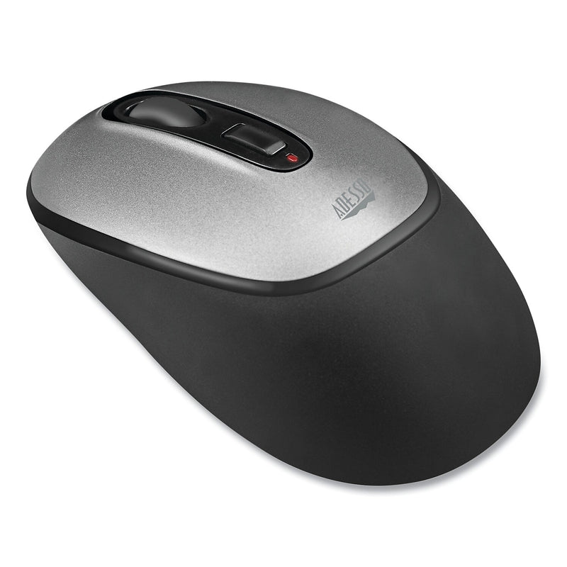 Adesso iMouse A10 Wireless Ergonomic Optical Mouse, Black (ADEA10)