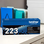 Brother TN-223 Black Standard Yield Toner Cartridge, Print Up to 1,400 Pages (TN223BK)
