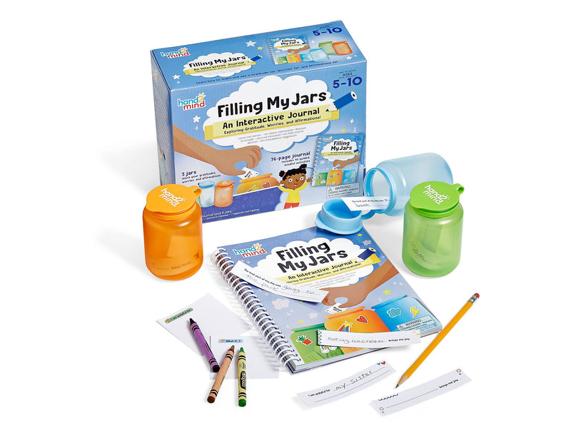 hand2mind Filling My Jars Interactive Journal, Multicolor (95426)