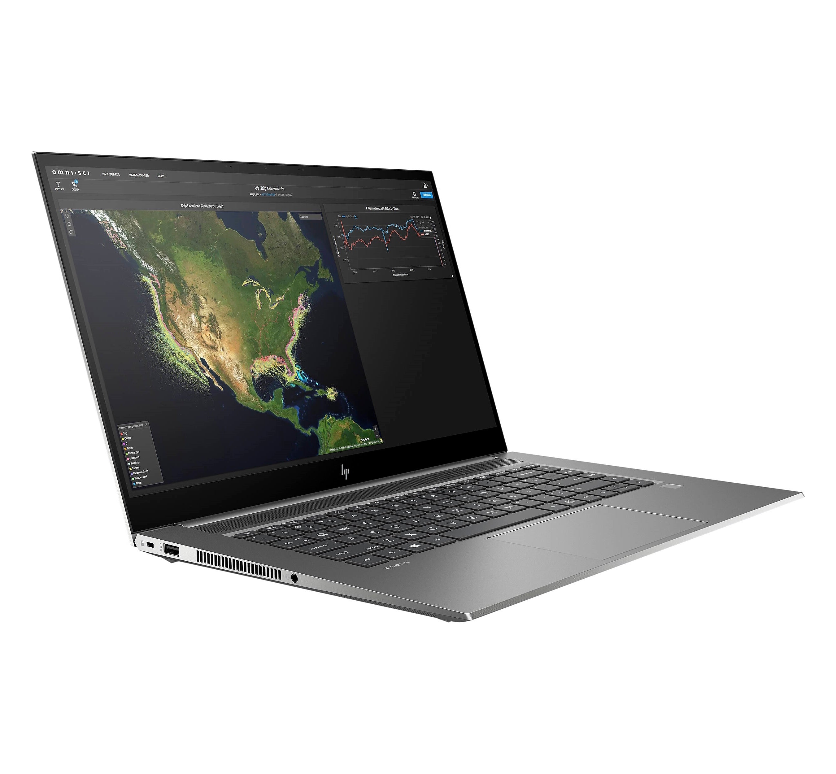 HP ZBook Studio G7 15.6" Refurbished Laptop, Intel Core i9-10885H 2.4GHz, 32GB RAM, 512GB SSD, Windows 11 Pro (J5-ZSG7A08)