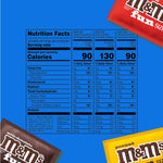 M&M'S Fun-Size Milk Chocolate Candy Variety Pack, 19.41 oz., 35 Pieces (460668)