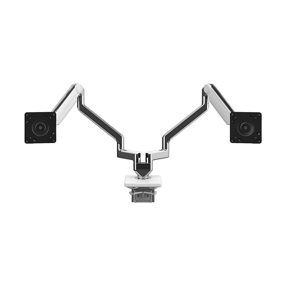 Humanscale Dual Monitor Arm, Polished Aluminum (X22DBW)
