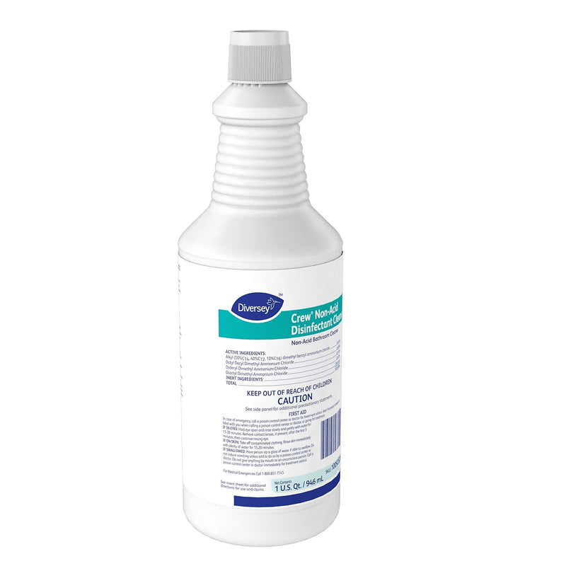 Crew Non-Acid All-Purpose Disinfectant Bathroom Cleaner, Floral Fresh, 32oz, EA (100925283)
