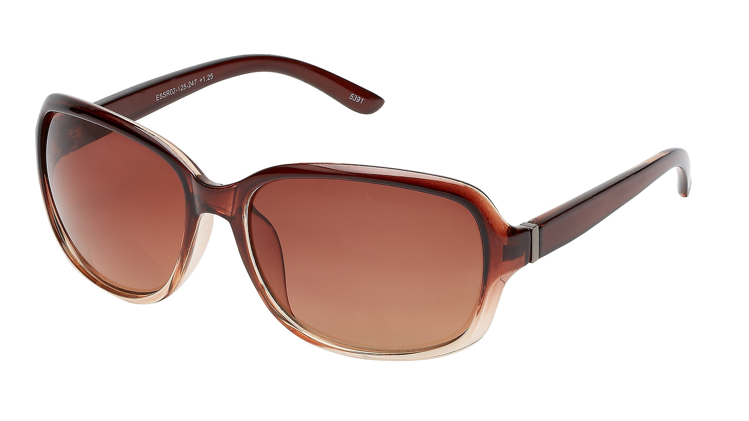 SAV Bifocal Reading Sunglasses, +1.50, Gradient Brown (ESSR02-200-247)