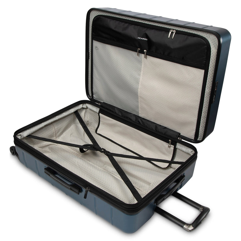 Ricardo Beverly Hills Cambria 29" Hardside  Suitcase, 8-Wheeled Spinner, Blue Pearl  (140-29-498-4VP)