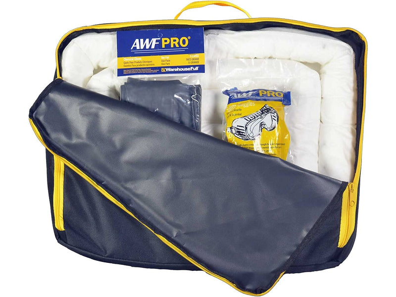 AWF Pro Portable Oil Spill Kit, 35 Pieces (KTSK 22011-RT)