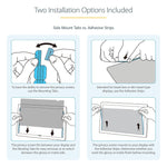 23.8in Monitor Privacy Screen, Anti-Glare Blue Light Filter, Screen Protector, Matte/Glossy, TAA Compliant