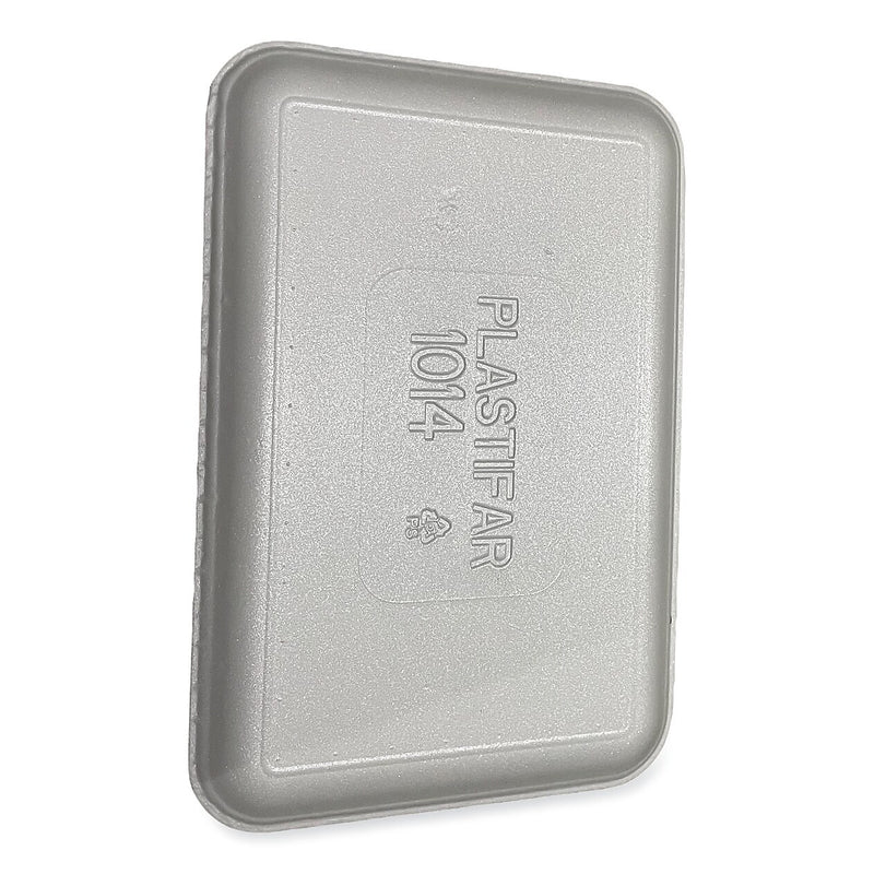 GEN Meat Trays, 13.81 x 9.25 x 2.7, White, 100/Carton