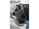 i-Blason ArmorBox MagSafe Rugged Case for Samsung Galaxy S24, Shock Absorbing, Black (GS24ABSPBK)