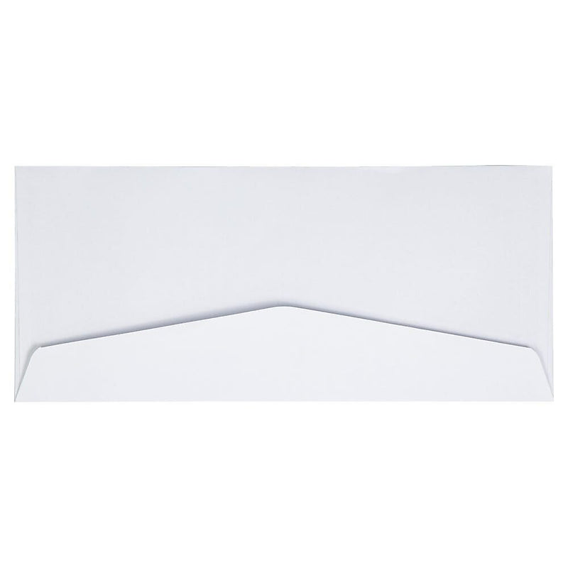 JAM Paper #10 Security Tinted Booklet Envelopes, 4 1/8" x 9 1/2", White, 50/Pack (99977-50)