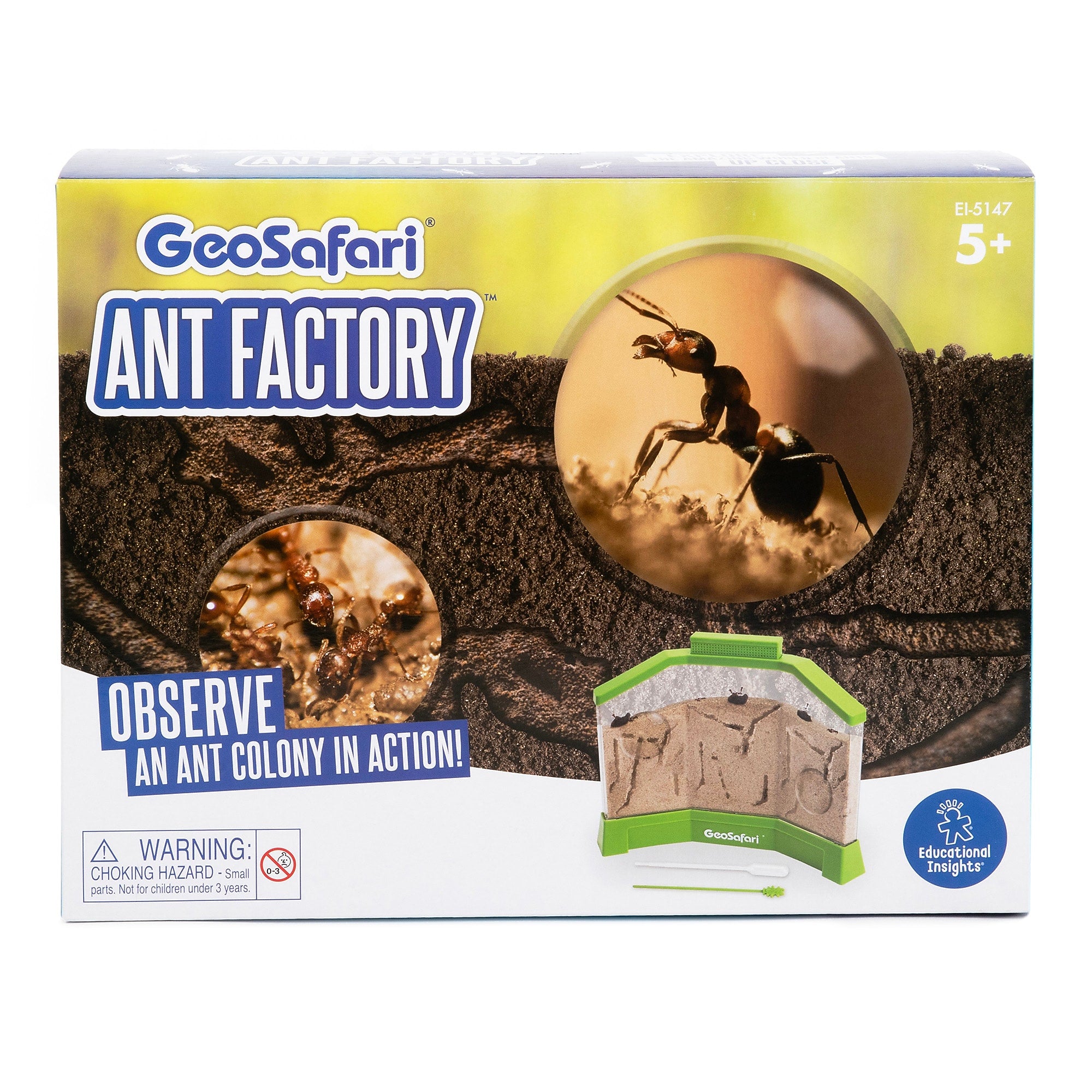 Educational Insights GeoSafari Ant Factory with Any Voucher (EI-5147)