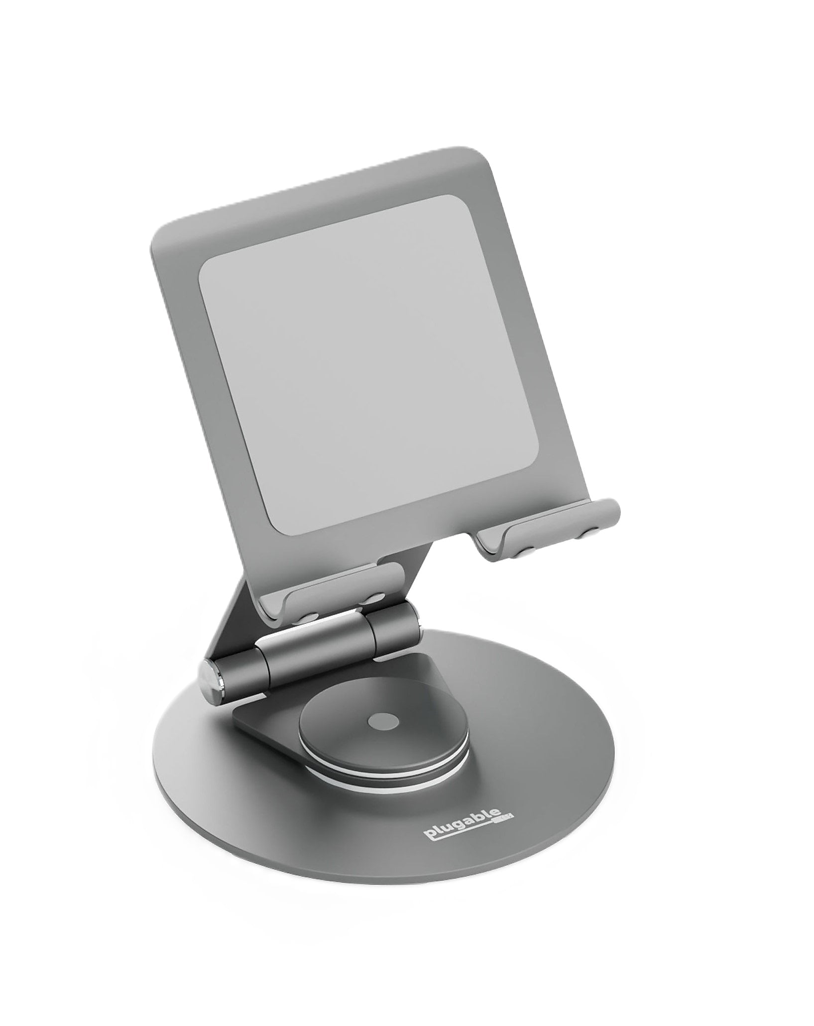Plugable Universal Adjustable IPad Compatible Tablet Stand, Gray (PT-STAND1)