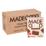 Madegood Gluten Free Chocolate Chip Crispy Squares, 0.78 oz., 6/Box, 6 Boxes/Pack (307-00429)