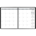 2026 AT-A-GLANCE 8" x 11" Calendar Monthly Planner, Faux Leather Cover, Black (70-260-05-26)