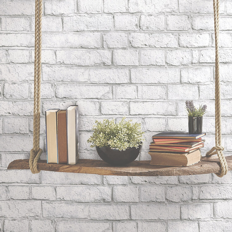 York Wallcoverings White Brick Peel and Stick Wallpaper (RMK11237WP)