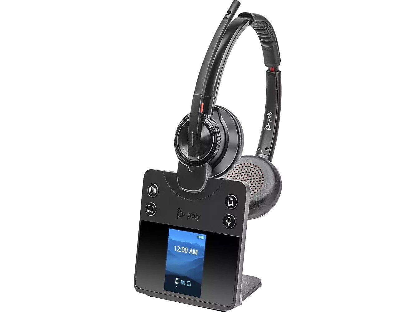 HP Poly Savi 8420 Wireless Noise Cancelling Bluetooth Stereo Headset (8L7F2AA#ABA)